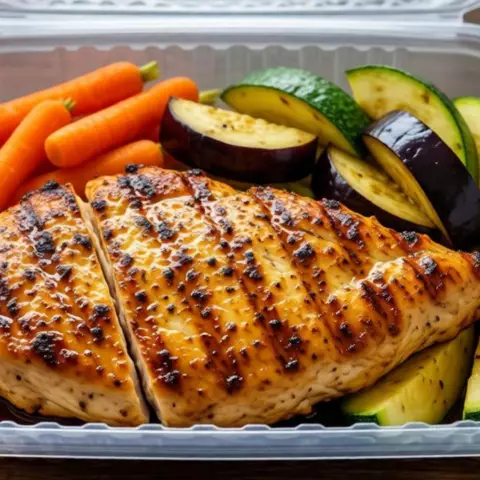 Toyuq Langet İzqara Tərəvəz ilə